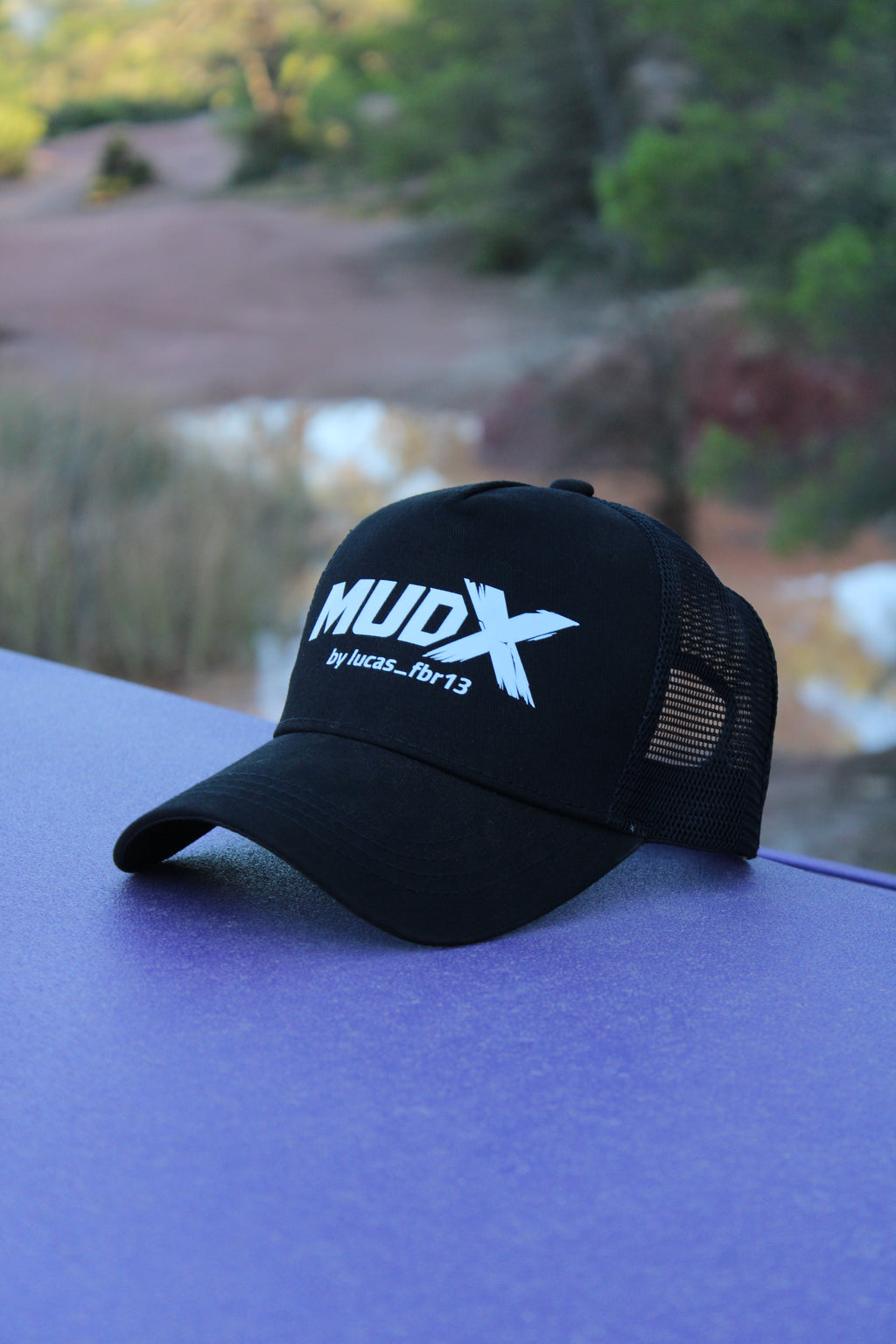 Casquette MudX Black and White Edition