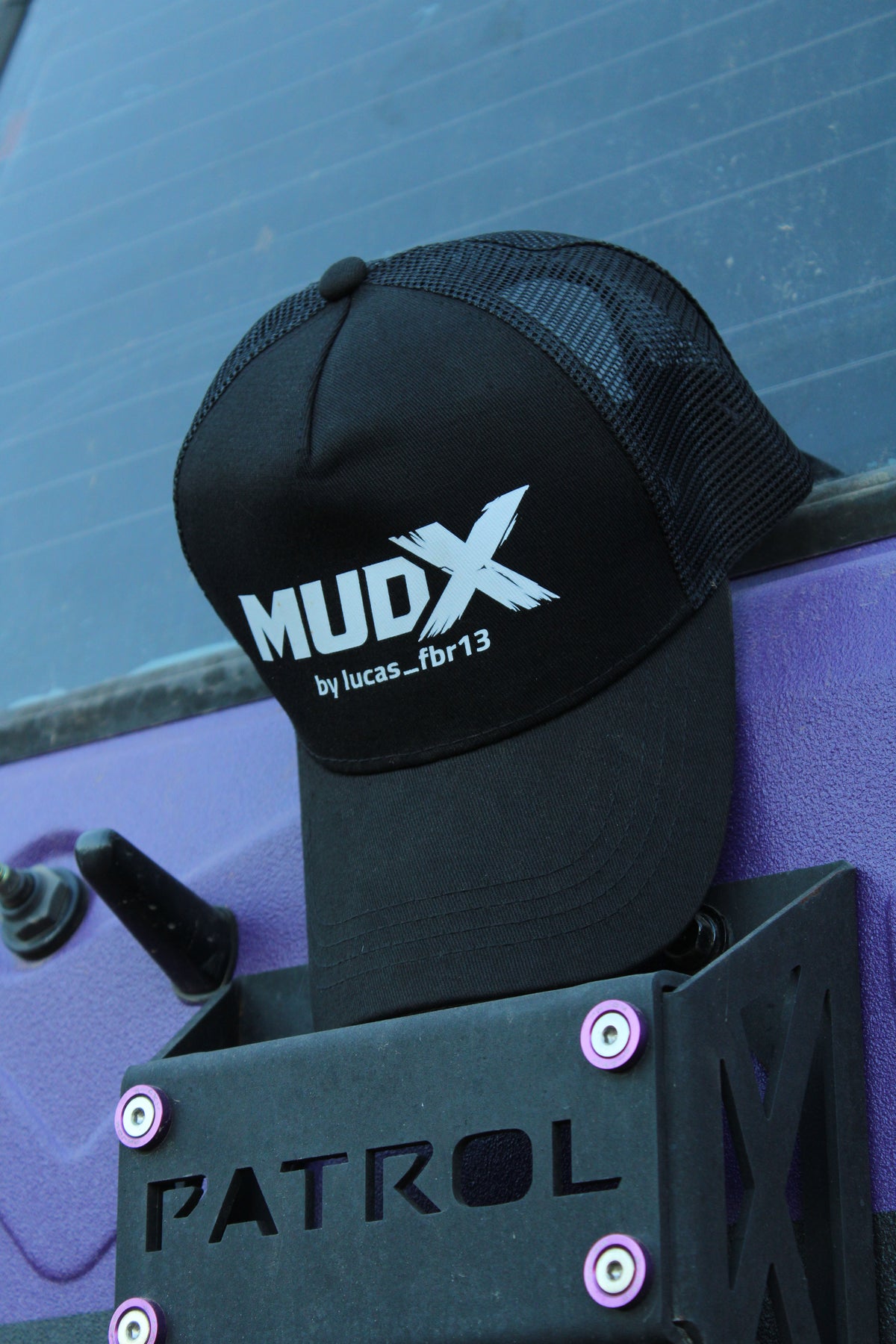 Casquette MudX Black and White Edition