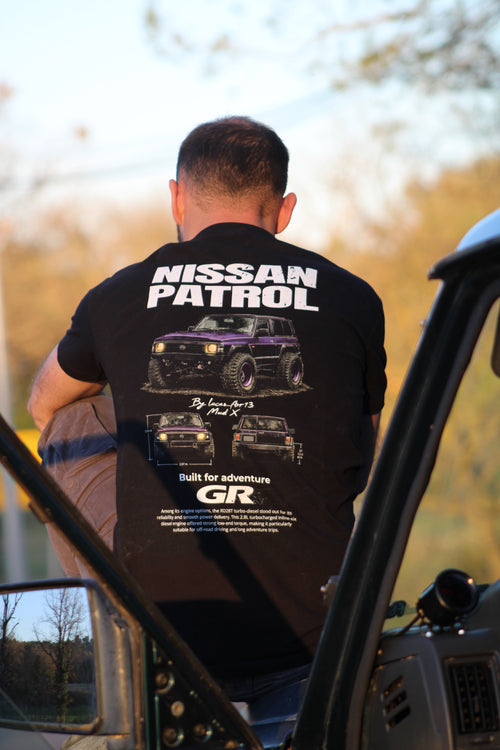 T-shirt noir Patrol GR MudX Edition